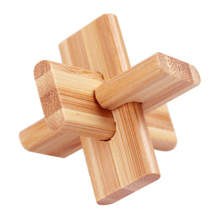 🧩Drevené logické puzzle Luban Lock – Odolné, vzdělávacie a zábavné pre všetky veky! 🪵