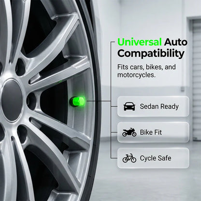 🏍️💡 Nový univerzálny svietiaci kryt ventilu z roku 2026 – dobre viditeľný aj v noci 🛠️