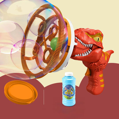 🎁✨ Elektrický reťazový stroj na fúkanie veľkých bublín – Neustále kúzlo, ohromujúci pohľad 🌿🦖