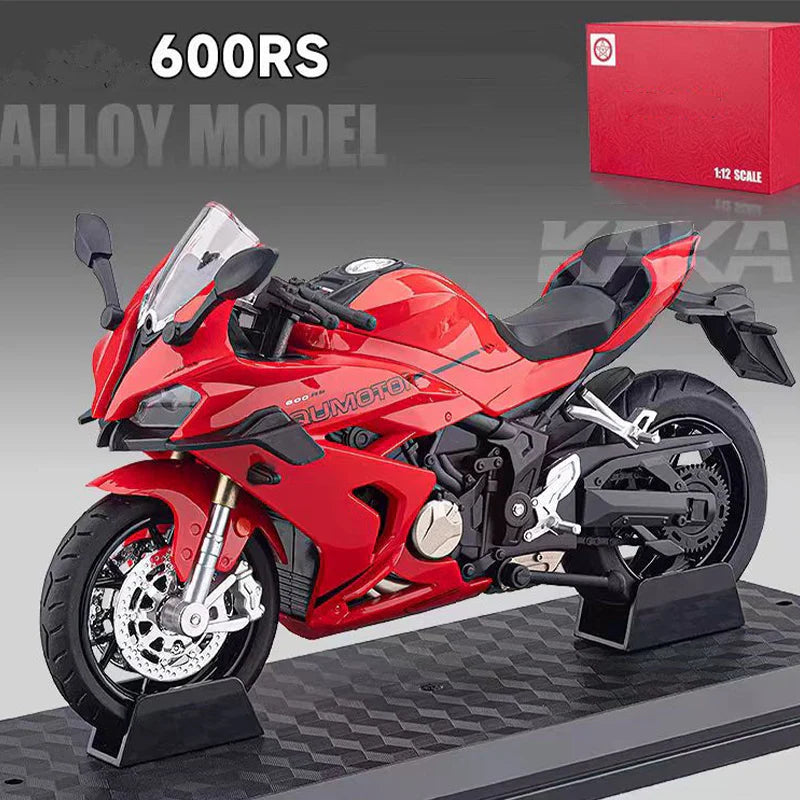 🌟 Model Motocykla 1:12 – Interaktívny Svietla + Zvuky! 🏍️