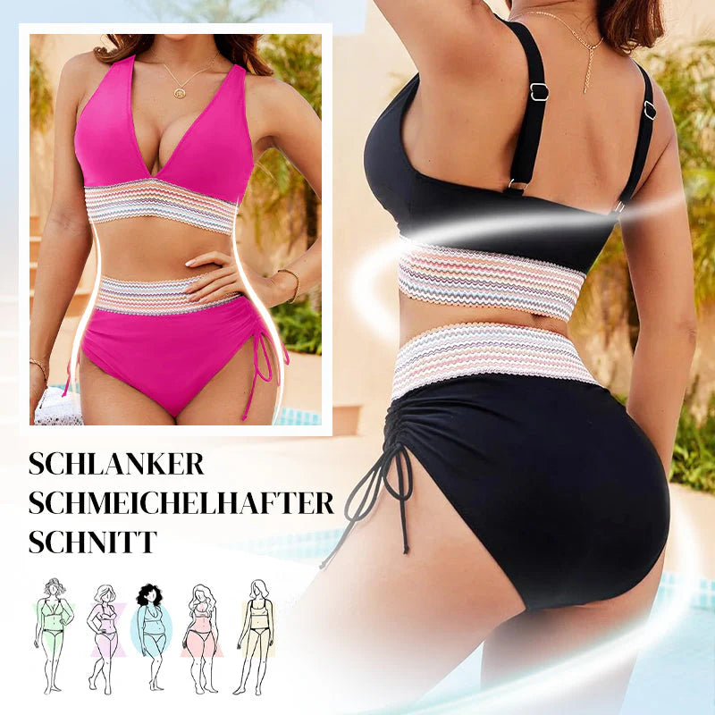 👙 Vysokopásové bikiny, ktoré tvarujú bruško – sebavedomie na pláži hneď! ✨ Letná must-have 🔥