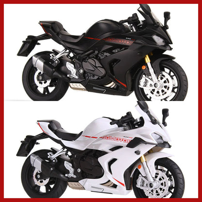🌟 Model Motocykla 1:12 – Interaktívny Svietla + Zvuky! 🏍️