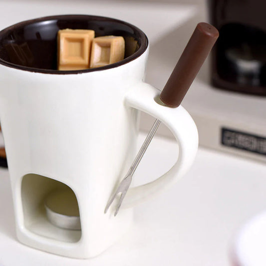 【⏰Časovo obmedzená ponuka za polovičnú cenu】Keramický hrnček na čokoládové fondue