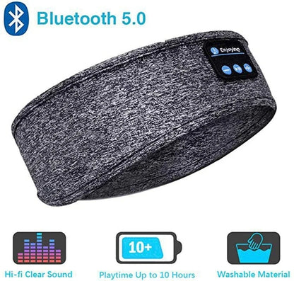 😴Slúchadlá Bluetooth 5.0 s hlavovým mostom na spanie – hudba, pohodlie a hlboký spánok?