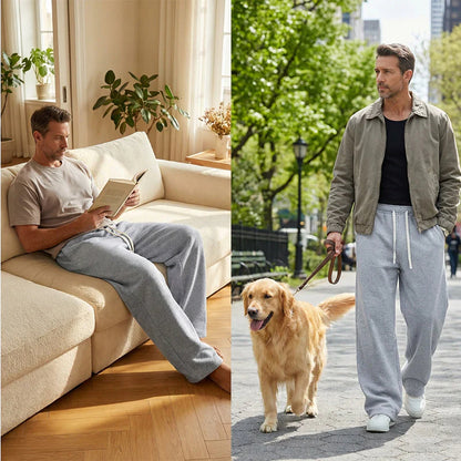 👖 Pohodlné pánske voľnočasové nohavice, ktoré sa prispôsobia každému dňu! 🏠