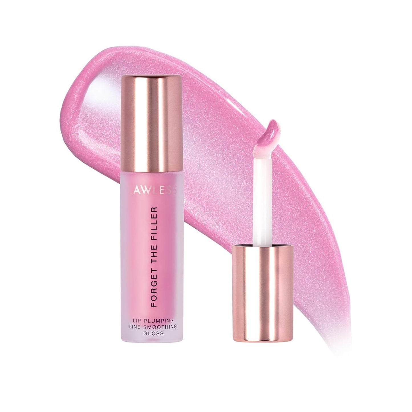 【🔥Kúp 1 získaj 1 zadarmo🔥】Zabudnite na vypĺňajúci lesk na pery Filler Lip Plumping Line Smoothing Gloss