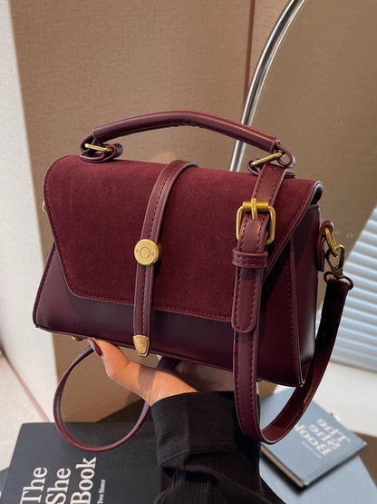 💼 Malá Kabelka Zo Semišového Zamat – Štýl + Praktičnosť! 👜