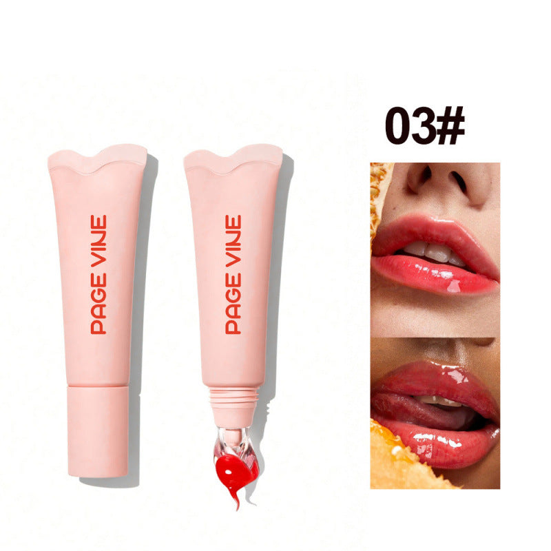 【👄Vytvorte si dokonalý make-up look】Farebný kozmetický olej na pery