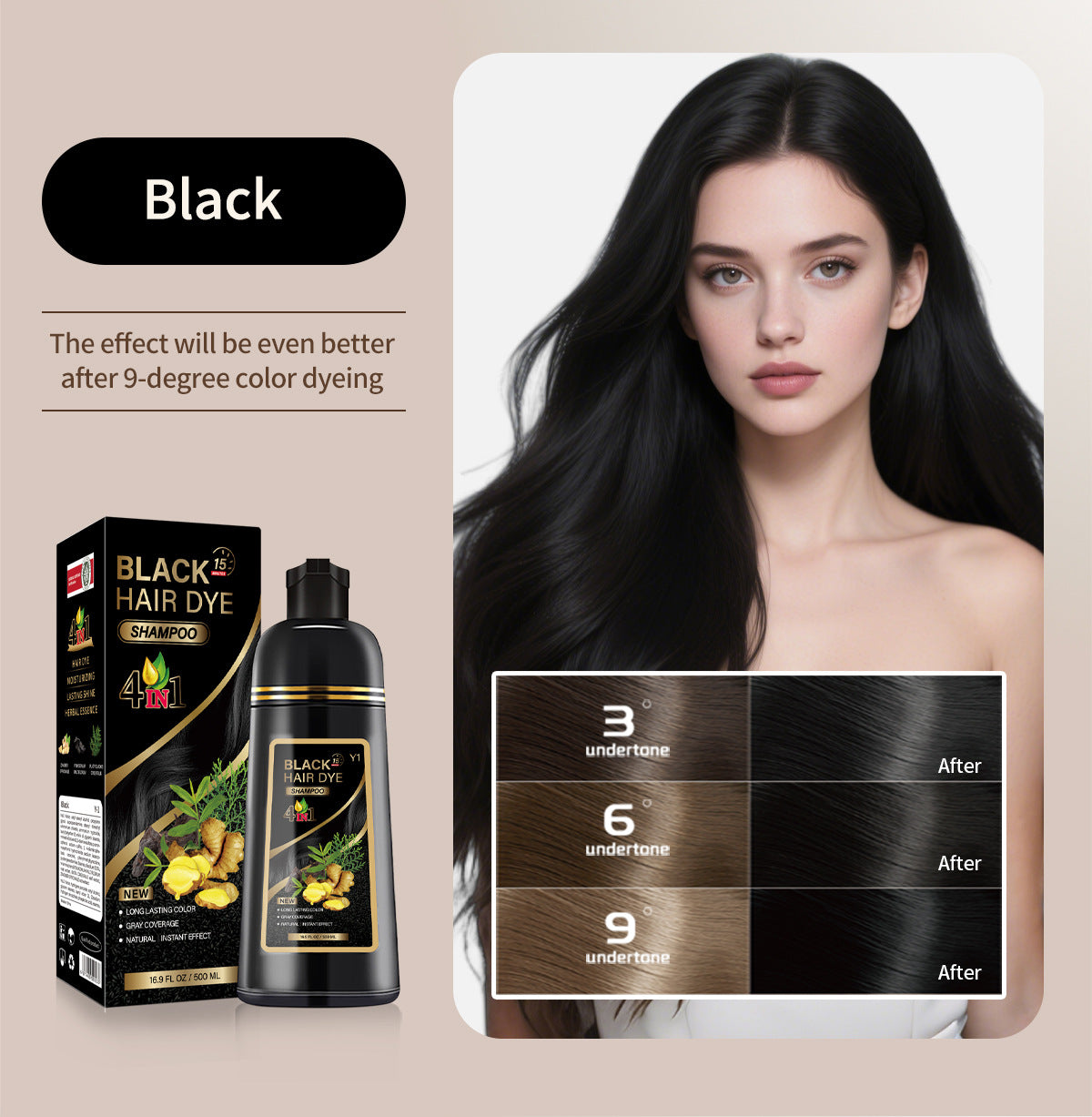 💇‍♀️ Jemný Krém Na Farbenie Vlasov – Prírodné Zafarbenie Bez Dráždenia! ✨