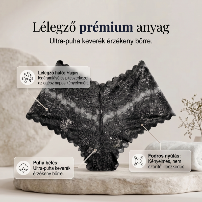 【✨ 1 + 3 zdarma】🌺 Dámské sexy krajkové kalhotky