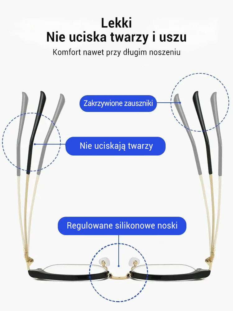 💖 Výpredaj 2026 💖 Ultraľahké okuliare proti starnutiu s filtrom modrého svetla