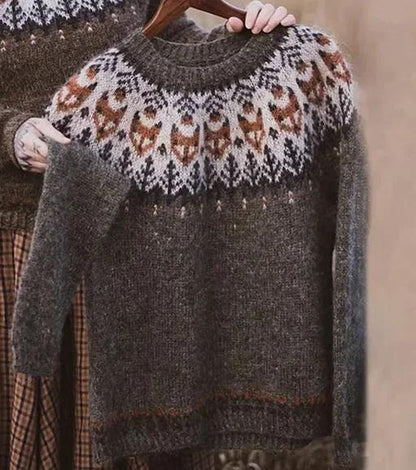 ✨ Dámsky Pletený Pulóver – Teplo + Styl Pre Každú Sezónu! 🧶