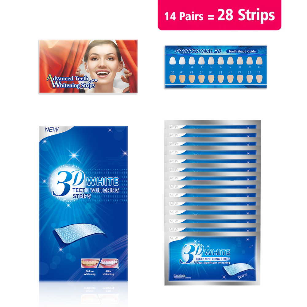 🌟 Bieliace pásiky na zobe – efektívne, bezpečné a ľahké na použitie! 😁