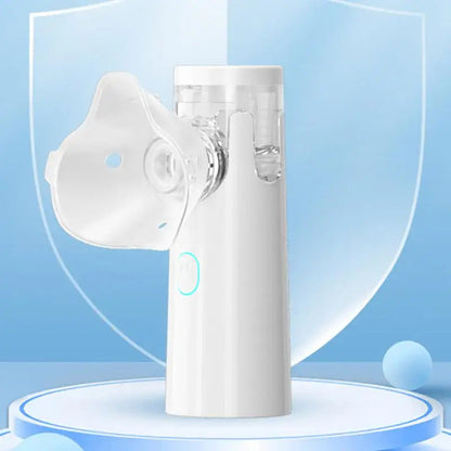 【💨 Ideálna voľba na zmiernenie kašľa alebo dýchavičnosti!】ClearFlow™ | Prenosný respiračný nebulizér