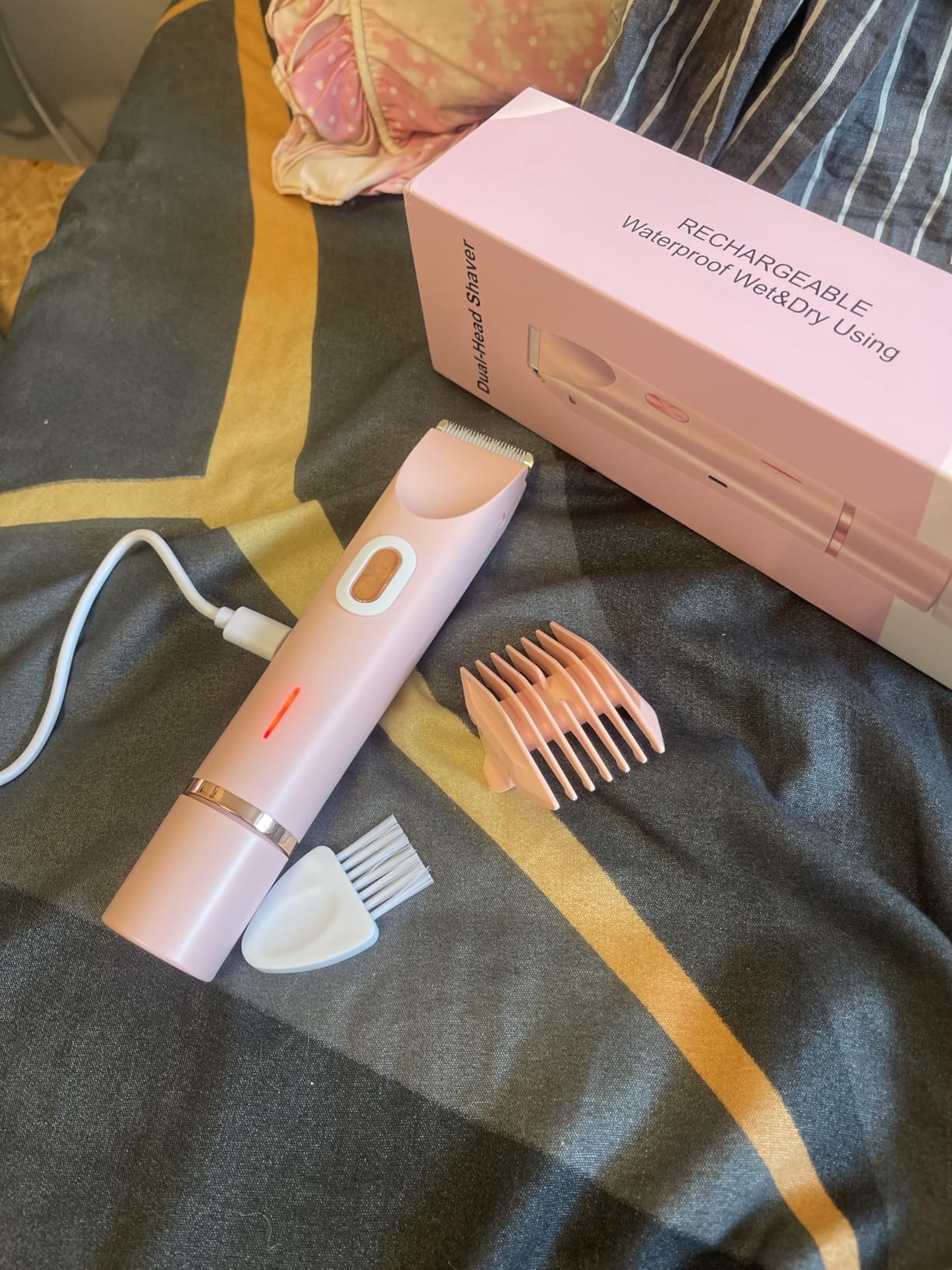 💇♀️ Dvojhlavový Epilátor – Vodoodolný + Všestranný Holiaci Nástroj! 🪒