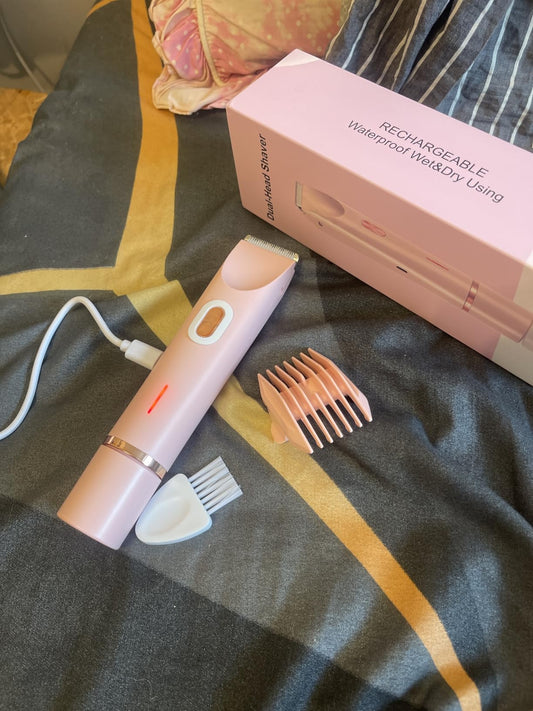 💇♀️ Dvojhlavový Epilátor – Vodoodolný + Všestranný Holiaci Nástroj! 🪒