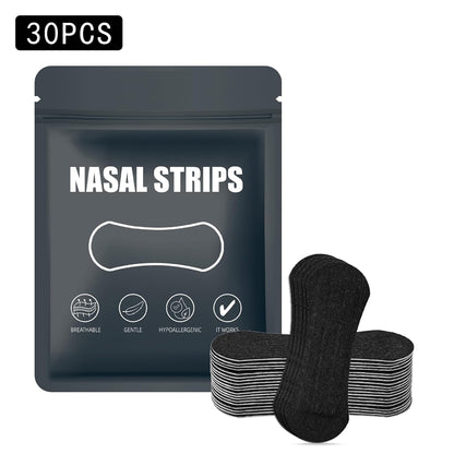 ✨Športové nosové pásiky plus lepiace nosové pásik—Lepšie Dýchanie Pre Spokojný Spánok! 🫁