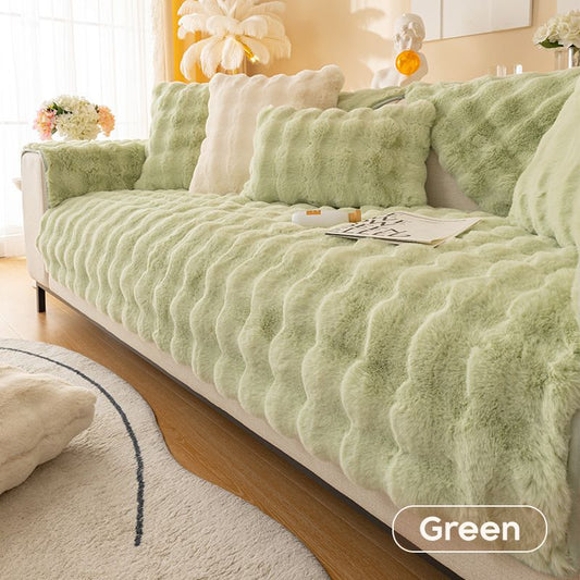 🛋️  Krásny a pohodlný pokrýv na pohovku: Mäkky, protišmykový – pre útulný dom!✨