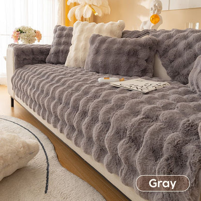 🛋️  Krásny a pohodlný pokrýv na pohovku: Mäkky, protišmykový – pre útulný dom!✨