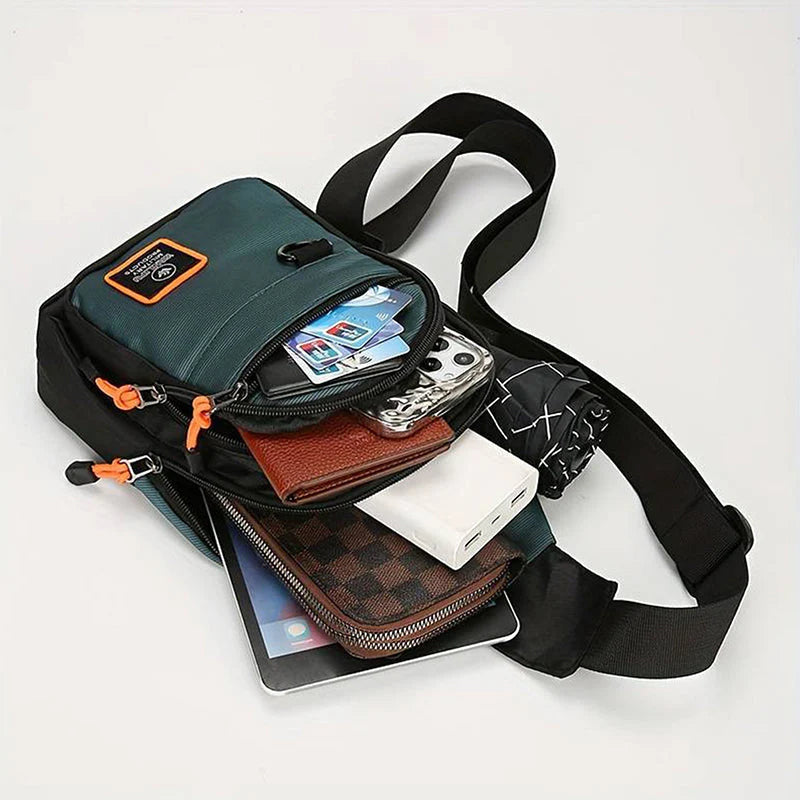 🎒🎒Pánska nepremokavá nylonová crossbody taška