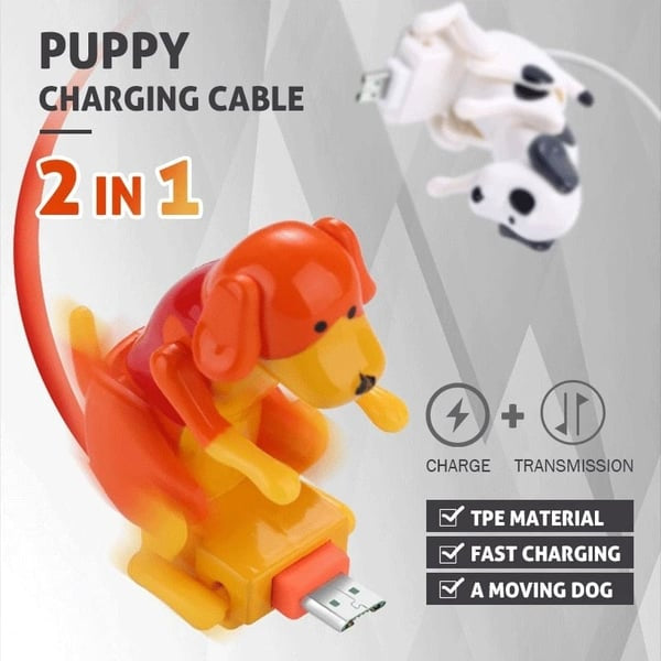 🐶✨ Funny Humping Dog nabíjačka – zábava pri každom nabíjaní
