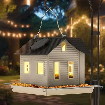 🏡 Odolné kovové kŕmidlo do záhrady – chráni semienka pred dažďom a veveričkami 🐿️🚫
