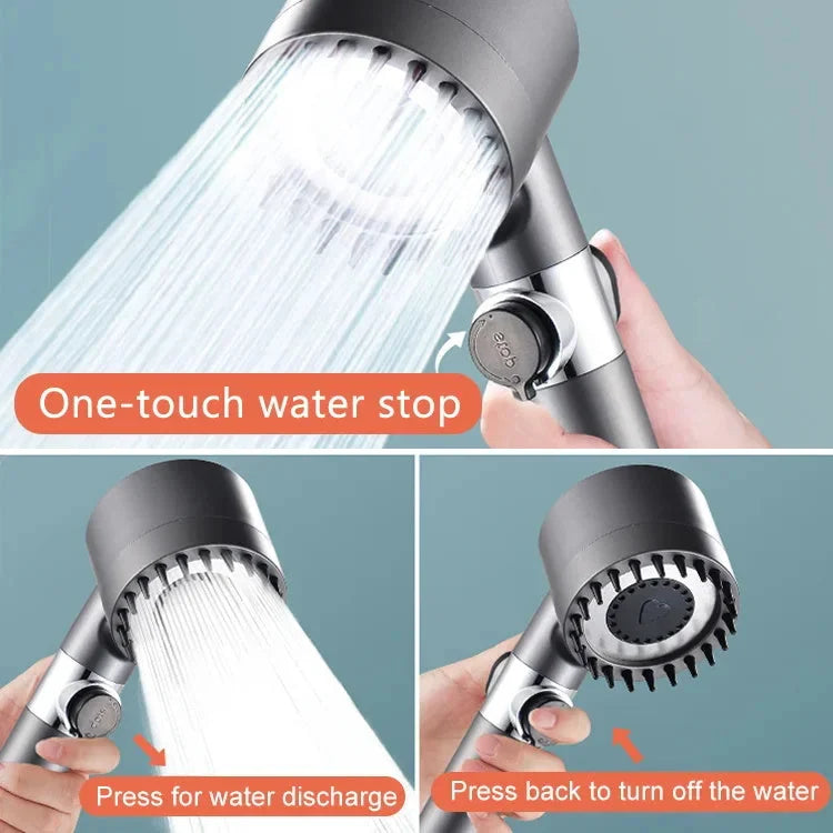 【🚿Pohodlný kúpeľ】Multifunkčná vysokotlaková sprchová hlavica