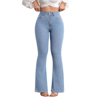 👖 Dámske džínsy s vysokým pásom a širokými nohavicami – pohodlie a štýl na každý deň! ✨
