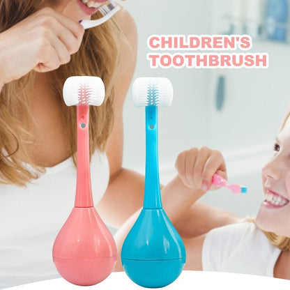 🦷 Trojstranná zubná kefka pre deti – čistenie zábavne a dôkladne! ✨