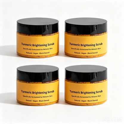 Peeling na telo s kurkumou