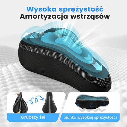🚴‍♂️Vysoko odolné sedadlo bicykla