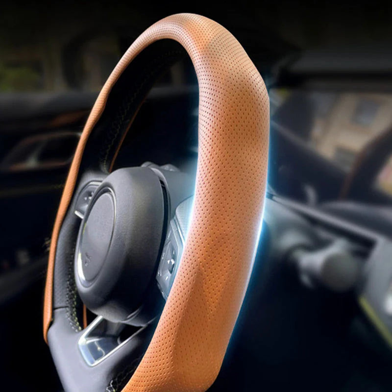 🚗 Poťah na volant – Protišmykový + Priedušný + Ultratenký! Bezpečnosť a pohodlie počas jazdy! ✨