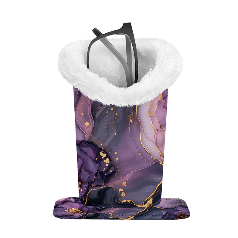 🧲 Magnetické puzdro na okuliare z flisu – Poradok & ochrana na stole! ✨
