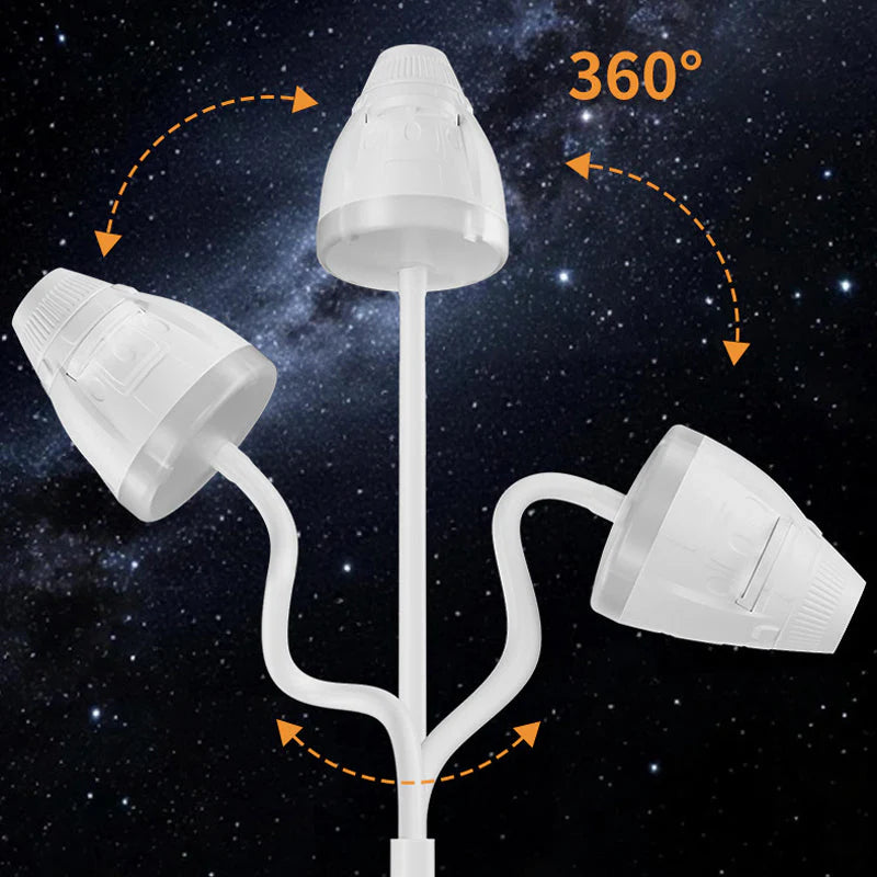🌌✨ Planetárny projektor s Mliečnou dráhou – relaxačná vesmírna atmosféra doma!