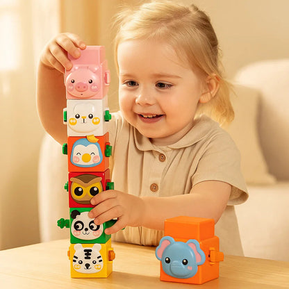 🐘 Montessori stavebnica – učenie hrou + rozvoj zručností! ✨
