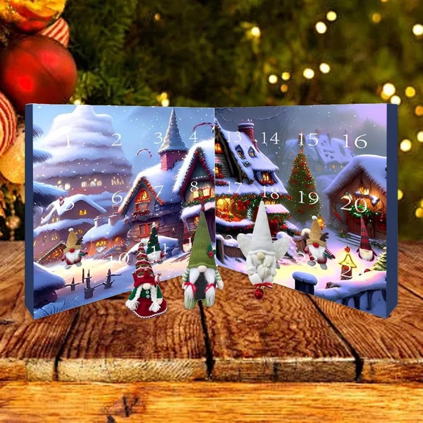 【🎄 Zábava pre celú rodinu】2025 Adventný kalendár s vianočnými škriatkami