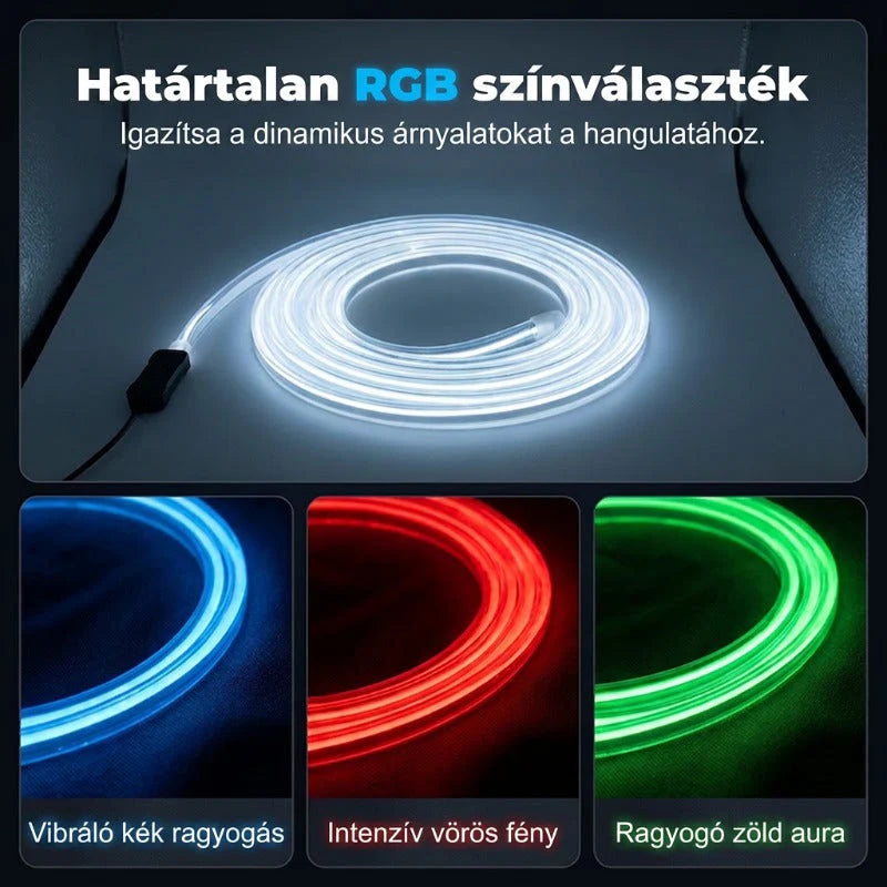 LED pásik na vytvorenie atmosféry v aute