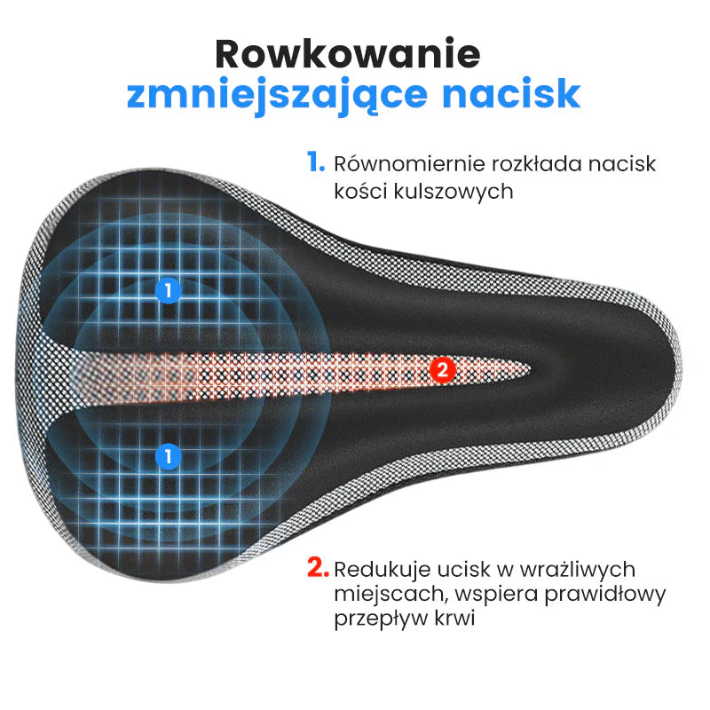 🚴‍♂️Vysoko odolné sedadlo bicykla