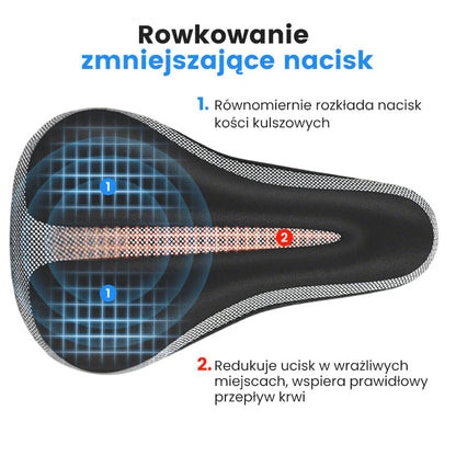 🚴‍♂️Vysoko odolné sedadlo bicykla