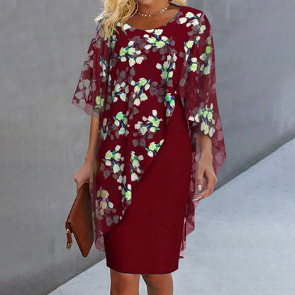 👗 TERAZ ZĽAVA 50%!🌸 Elegantná kvetinová dvojdielna súprava – blúzka a šaty – šik boho letný outfit ✨