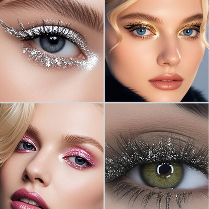 ✨ Iskrivá vodoodolná riasenka s glitterom – tvoje oči budú žiarivo hviezdiť celý deň aj večer! 💫🔥