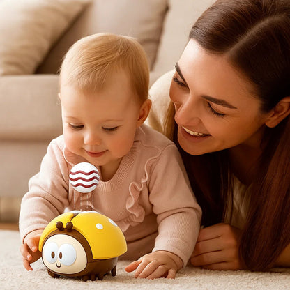 🌟 Prívesok Lienka – Zábava S Vývojom + Interaktivita Pre Bábätká! 🐞
