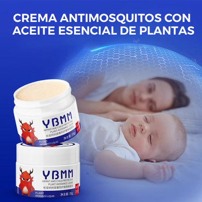 🦟✨ Prírodný krém proti komárom s esenciálnymi olejmi – bezpečná ochrana pre celú rodinu!