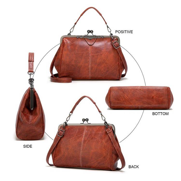 👜 Dámska vintage kabelka – exkluzívny dizajn, kvalitný materiál, univerzálna ✨