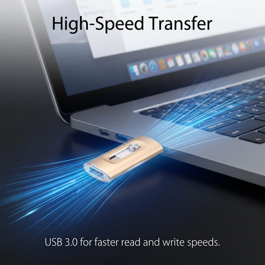 Univerzálna USB kľúčenka 3 v 1