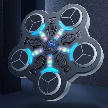 🥊 Bluetooth Hudobný Boxerský Terč – 3 Rýchlosti + Ritmické Svetlo + 50% Zľava! 🔥