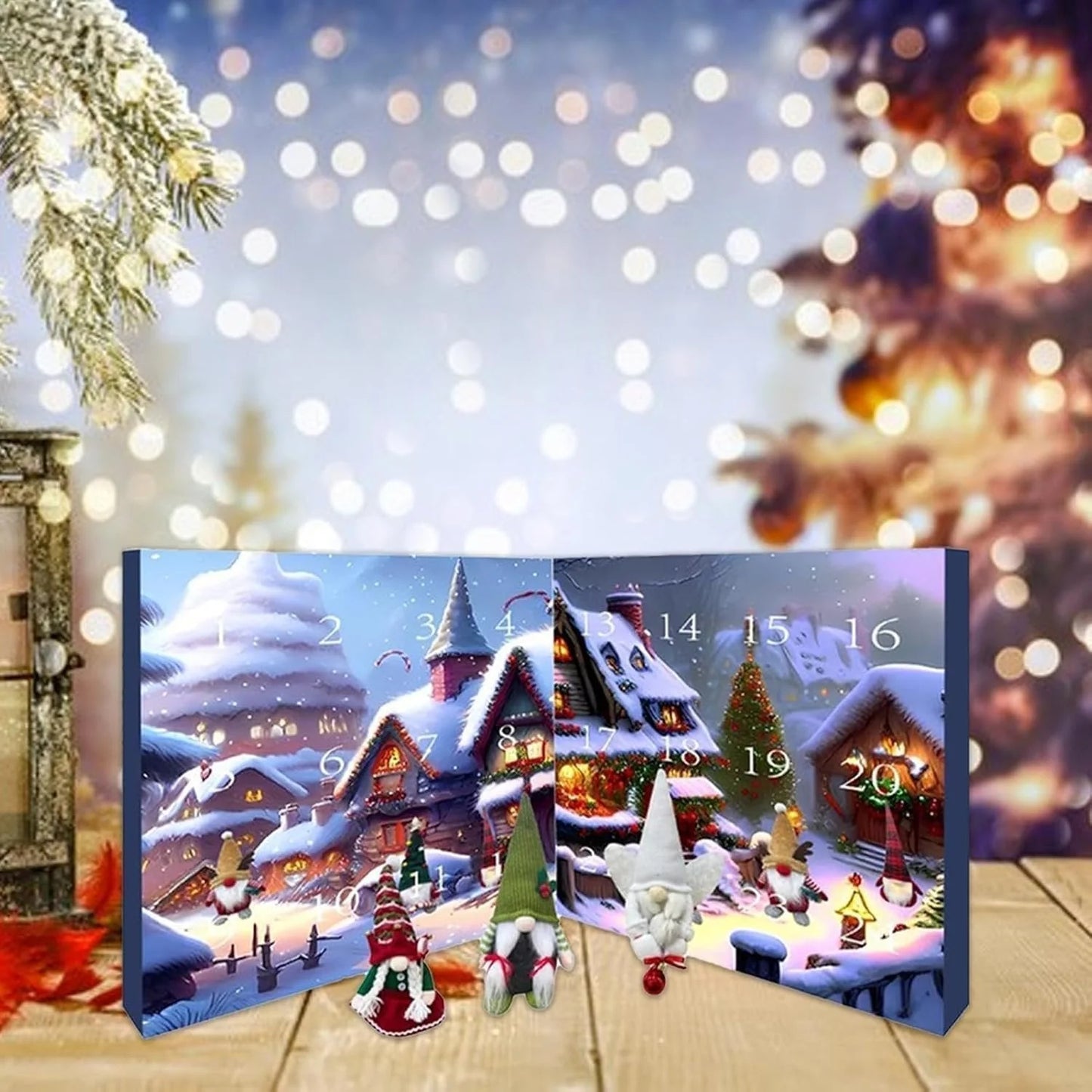【🎄 Zábava pre celú rodinu】2025 Adventný kalendár s vianočnými škriatkami