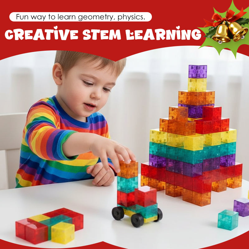 🧲🧱 Magnetické stavebnice pre deti – Neobmedzená kreativita a STEM zručnosti! ✨
