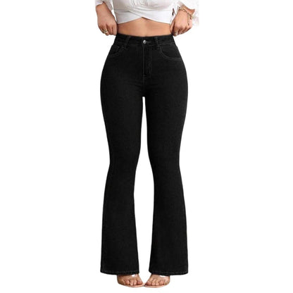 👖 Dámske džínsy s vysokým pásom a širokými nohavicami – pohodlie a štýl na každý deň! ✨