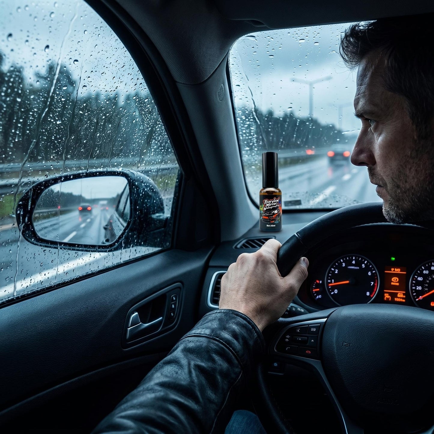 🌧️✨ Nano sprej proti dažďu na spätné zrkadlá – jasný výhľad v daždi!